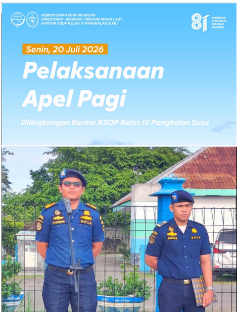 Apel Pagi 20 Januari 2026